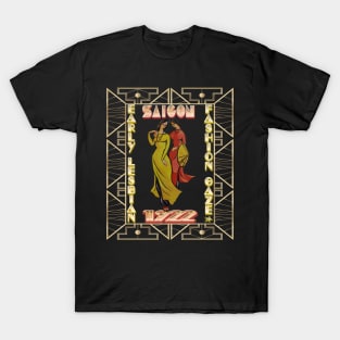 Lesbian fashion Saigon roaring twenties art deco - Vietnam T-Shirt